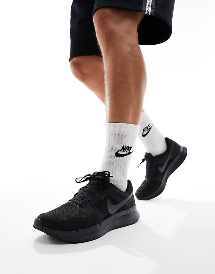 Nike Running Swift 3 sneakers in triple black